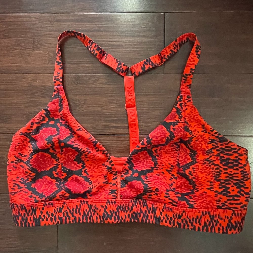 adidas x IVY Park allover print triangle bra